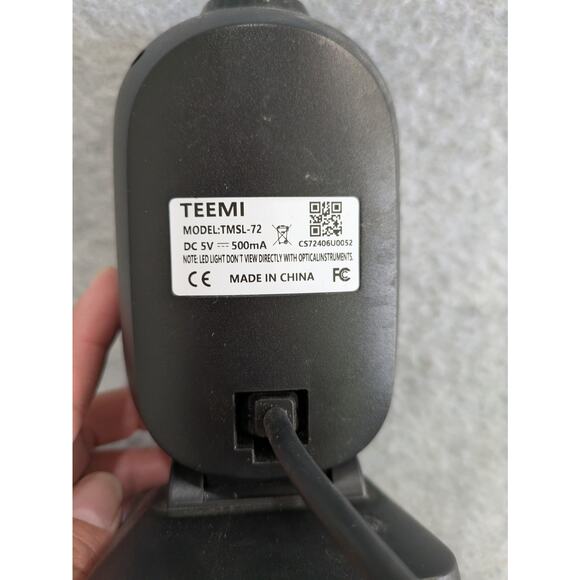 TEEMI Handsfree 2D QR Desktop TMSL-72 Barcode Scanner - Picture 7 of 12